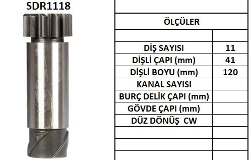 SDR1118  MARS DISLISI-11DIS  KHD D 8005,M90 D 7L,M907FL