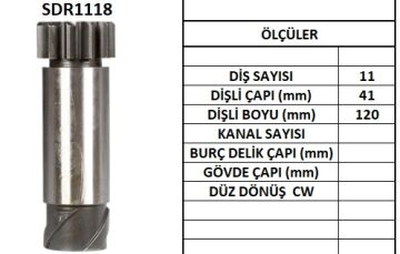 SDR1118  MARS DISLISI-11DIS  KHD D 8005,M90 D 7L,M907FL
