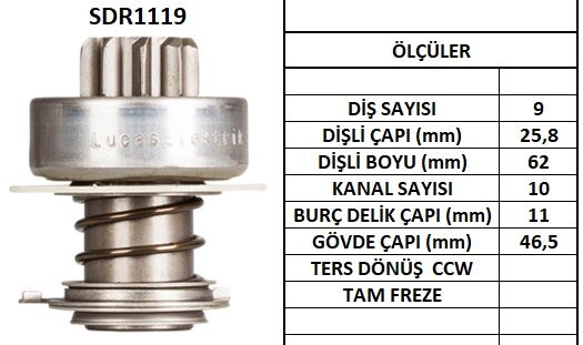 SDR1119  MARS DISLISI-9DIS VW GOLF,JETTA,TRAN SPORTER 1200,130013021303
