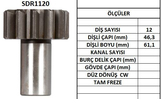 SDR1120  MARS DISLISI-12DIS ALFKB-CAT-MERCEDE S-MAN IS MAK.-VOLVO