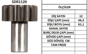 SDR1120  MARS DISLISI-12DIS ALFKB-CAT-MERCEDE S-MAN IS MAK.-VOLVO