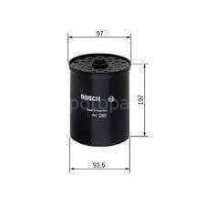 PEUGEOT 3008 1.6 BlueHDi 03.2014 - 12.2016 BOSCH MAZOT FİLTRESİ filitre
