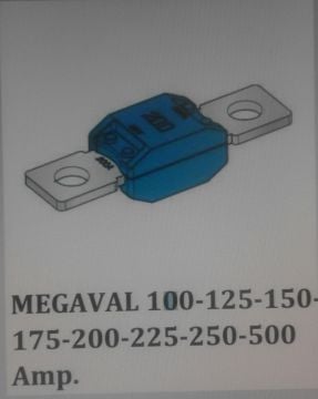 MEGAVAL SİGORTA MTA 500AMP.06.01600 KAHVERENGİ