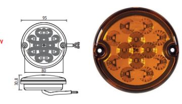 YD-D-0376 1 FONKSİYON ARKA LED LAMBA