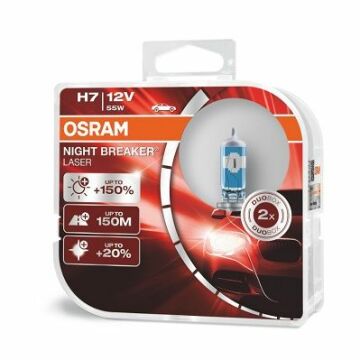 64210 NL12V H7 %150 150M %20BEYAZ NIGT LASER AMPÜL HCB