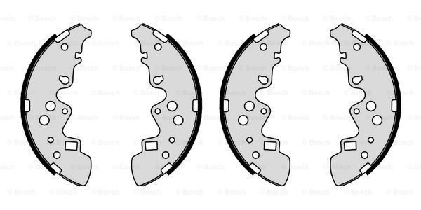Pabuçlu Fren Balatası [272*52 mm]MAZDA E-Serie 2.2 Diesel 4WD 199703 - 200112 MAZ SHY62638Z