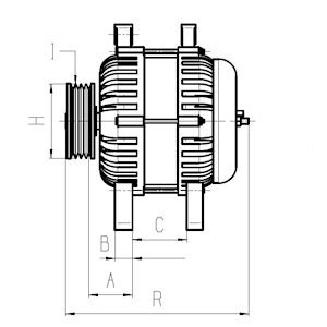 F032111989 Alternatör Audi A3 1.6 AEH 01-09-1996 - ,Audi A3 1.6 AKL 01-09-1996 -,Audi A3 1.6 APF 01-09-1996 -,Audi A3 1.8 AGN 01-09-1996 -,Audi A3 1.8 APG 01-09-1996 -