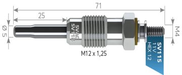 SVAC SV115 KIZDIRMA BUJİSİ FİAT BRAVO MAREA 11V
