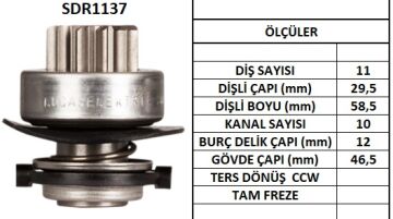 SDR1137  MARS DISLISI-11DIS LADA SAMARA 1.1,1 .3,1.5