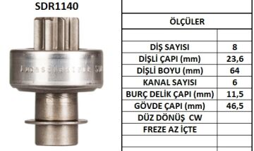 SDR1140  MARS DISLISI-8DIS  FIAT PALIO-SIENA