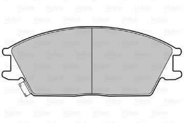 598052 DİSK FREN BALATASI (ÖN) HYUNDAI ACCENT (X3) 1.3,1.3İ 12V,15i 12V 45022SA6600 45022