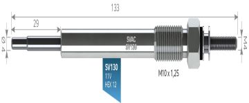 SVAC SV130 KIZDIRMA BUJİSİ KİA VENH-GA 1.4-1.6 CRDİ 11V