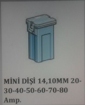 MİNİ DİŞİ  SİGORTA MTA 20 AMP.04.74020 MAVİ