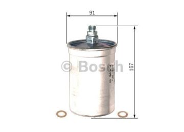 MERCEDES-BENZ S 500 (10.1998 - 08.2006) BOSCH Filtre Seti filitre