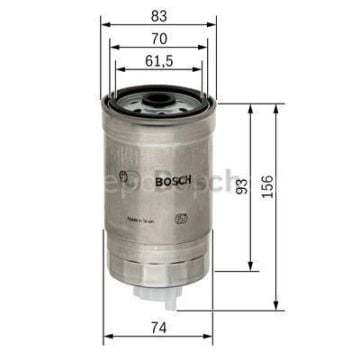 VOLVO 740 2.4D 04.1984 - 07.1992 BOSCH MAZOT FİLTRESİ filitre