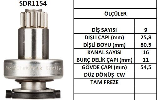 SDR1154  MARS DISLISI-9DIS VOLSWAGEN 28SDI,LT  35SDI,LT 46SDI