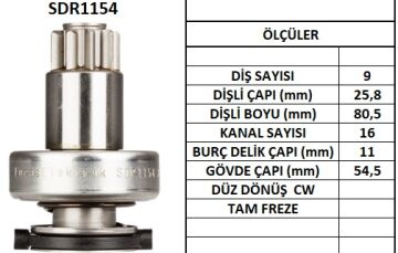 SDR1154  MARS DISLISI-9DIS VOLSWAGEN 28SDI,LT  35SDI,LT 46SDI