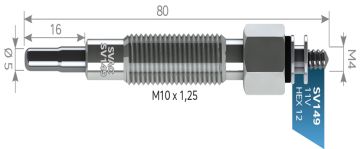 SVAC SV149 KIZDIRMA BUJİSİ HONDA CİVİC 1.4 11V