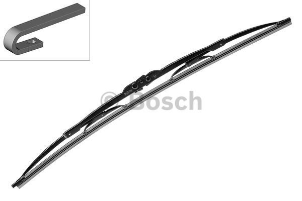BOSCH_3397004755 Arka Cam Sileceği Twin 340 mm H341 OPEL VOLKSWAGEN FORD OPEL RENAULT