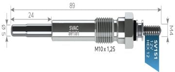 SVAC SV151 KIZDIRMA BUJİSİ OPEL VECTRA--CORSA (PI-42-45