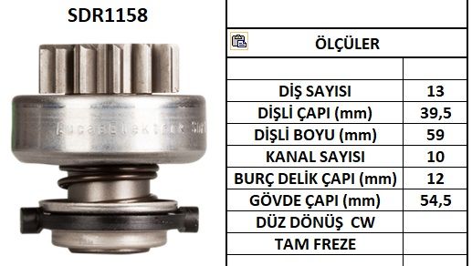 SDR1158  MARS DISLISI-13DIS BMW 318 TDS