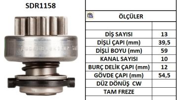 SDR1158  MARS DISLISI-13DIS BMW 318 TDS