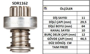 SDR1162  MARS DISLISI-11DIS AUDI-FIAT-LANCIA- SEAT-VOLVO PENTA