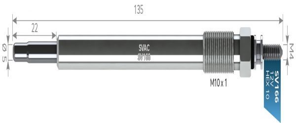 SVAC SV166 KIZDIRMA BUJİSİ PERKİNS CAT