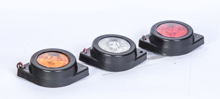 ÜÇLER.A19-0708L ÜÇLER LEDLİ YUVARLAK İŞARET LAMBA - BEYAZ