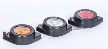 ÜÇLER.A19-0708M ÜÇLER LEDLİ YUVARLAK İŞARET LAMBA - KIRMIZI