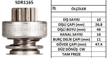 SDR1165  MARS DISLISI-10DIS FORD FIESTA 12 1. 4,1.6 16VFOCUS 1.4,1.6 16V
