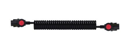 14-056  15'Lİ TIR ELEKTRİK RÖMORK FİŞİ POLİÜR ETAN KABLOLU  ( 4,5 metre )