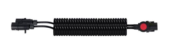 14-057T  15'Lİ TIR ADAPTÖR RÖMORK  FİŞİ PLAST İK POLİÜRETAN KABLOLU  ( 4,5 metre ) TERMİNALLİ