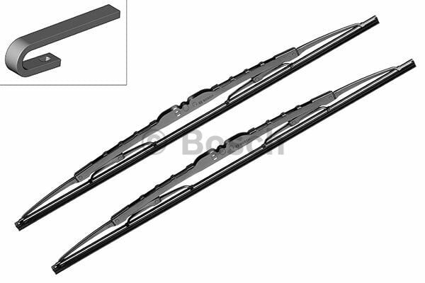 BOSCH_3397005160 ECO Silecek Seti - [475/475 mm] 480C  TELLİ TK SİLGİ SÜPÜRGESİ