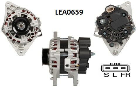 LEA0659  ALTERNATOR 14V/90A HYUNDAI I 30 2.0