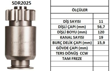 SDR2025  MARS DISLISI-11DIS CATERPILLER MARIN E TERS FREZE