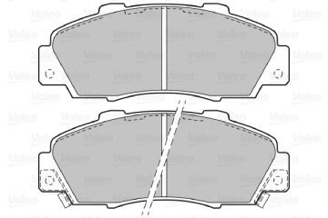 598627 DİSK FREN BALATASI (ÖN) HONDA ACCORD 1.8i 16V ,2.0 16V (+ABS)89 06430-S5A-E50