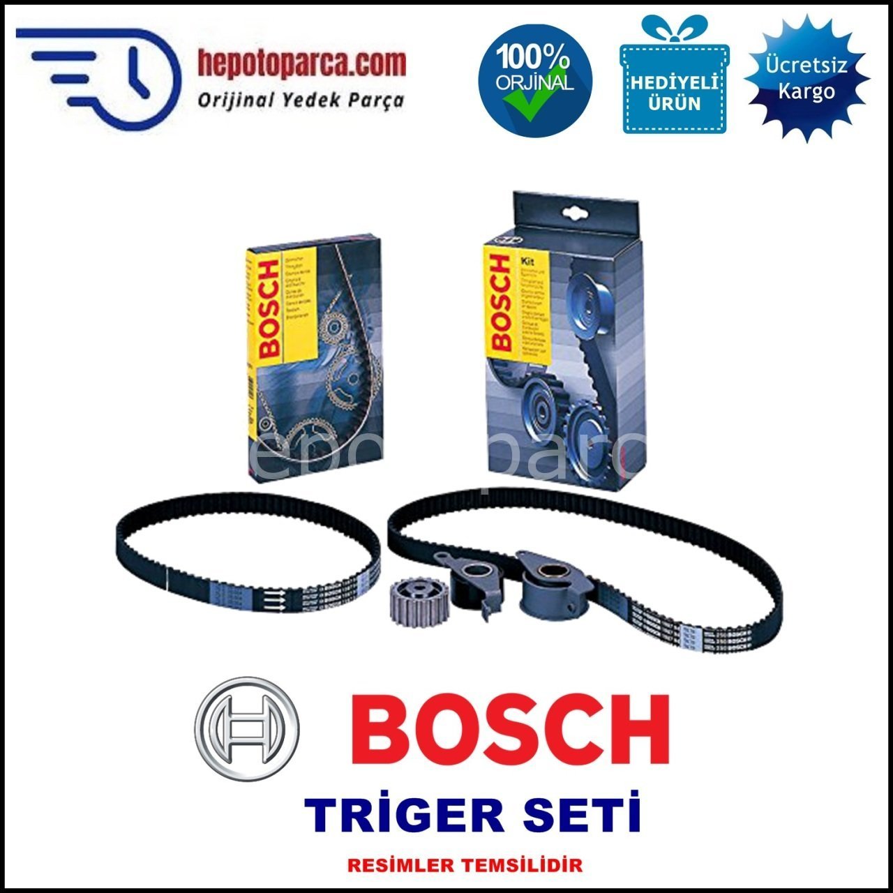 RENAULT Clio 3 III 1.5 dCi   Grandtour 08.2007- BOSCH TRİGER SETİ