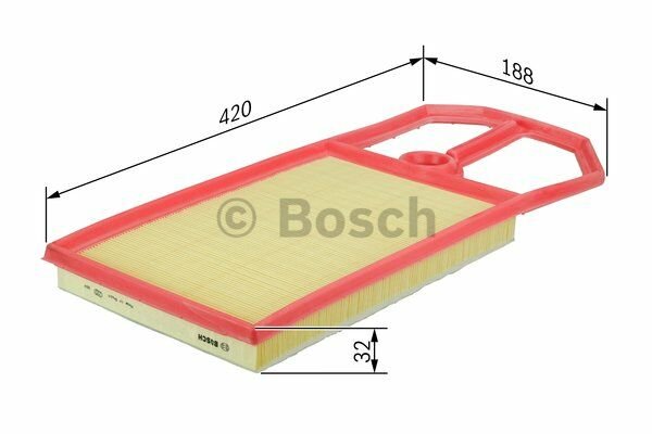 BOSCH_F026400019 Hava Filtresi SEAT; VW VOLKSWAGEN filitre