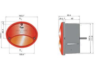 RI-4689-11 RI-958 ARKA SİNYAL / GERİ VİTES CAMI 21w + R5w