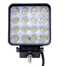 LEDLİ ÇALIŞMA LAMBASI 16 LED KARE