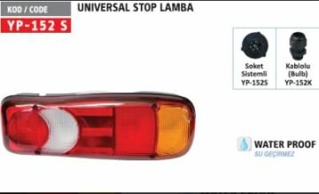 YP-152 ÜNİVERSAL STOP LAMBASI KABLOLU RENAULT VALEO TİPİ STOP PREMUIM