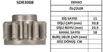 SDR3008  MARS DISLISI-11DIS  DODGE