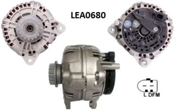 LEA0680  ALTERNATOR 14V/180A VW MULTIVAN 2.0  TDI -TOUAREG2.5 R5 TDI -TRANSPORTER 2.8 TDI