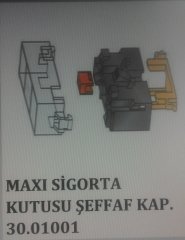 MAXİ SİGORTA KUTUSU SU GEÇİRMEZ MTA 01.00337