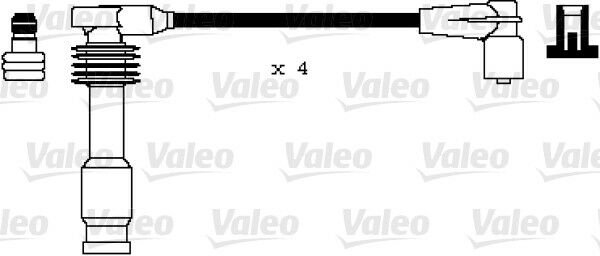 346103 ATEŞLEME KABLO TAKIMI OPEL CORSA 16V (94>00) 90443687