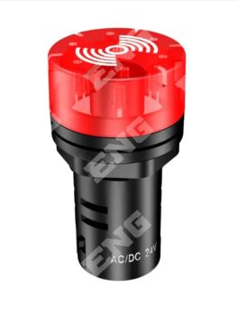 ENG 32 0561 ENG BUZZER WTH LED RED 24V