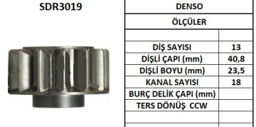 SDR3019  MARS DISLISI-13DIS  NIPPO DENSO-LEST ER