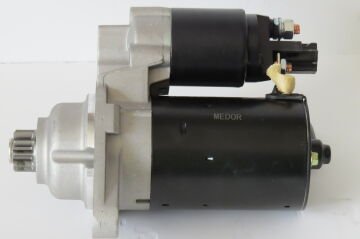 STR 6558  MARŞ MOTORU VW GOLF 1,9 TDI CADDY SKODA 0001123013   0986020250 0001123012