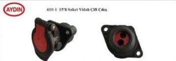 15 Lİ SOKET VİDALI TEK ÇIKIŞLI
